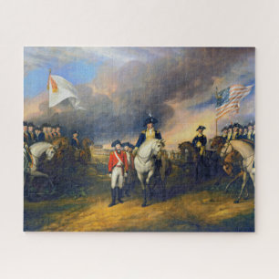 Puzzle Reddition de Lord Cornwallis Guerre d'indépendance
