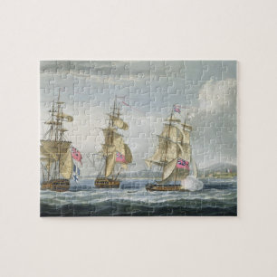 Puzzle Reddition du fort de Tamatave, gravé par le T.