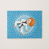 Puzzle Redhead Karate Boy Judo Martial Arts (Horizontal)