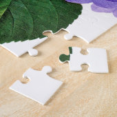 Puzzle Redoute Purple Hydrangea (Côté)