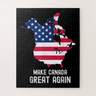 Puzzle Refaire du Canada une grande nation États-Unis 51e