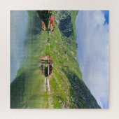 Puzzle Reflet du lac Bâlea – Impression alpine des Carpat (Horizontal)