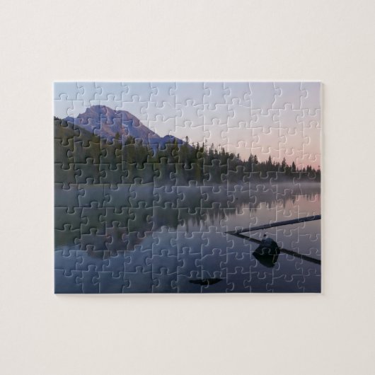 Puzzle Reflet du lever de soleil à String Lake II (Horizontal)