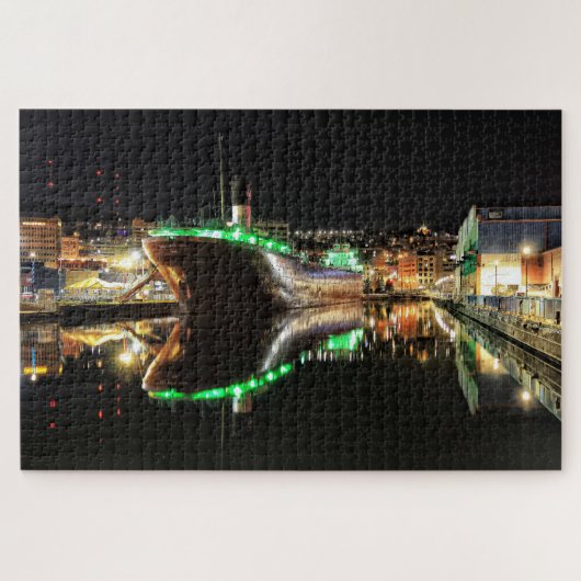 Puzzle Reflet du navire William A Irvin, Duluth Minnesota (Horizontal)