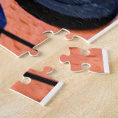 Puzzle Reflets de kayak sur le lac (Côté)