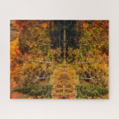 Puzzle Réflexion automnale sur Coffin Pond (Horizontal)