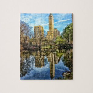 Puzzle Réflexion de Central Park sur New York Skyline
