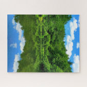 Puzzle Réflexion de l'étang (Horizontal)