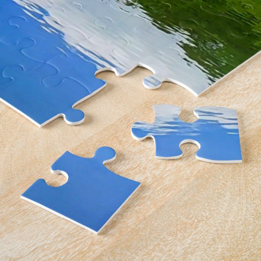 Puzzle Réflexion de l'étang (Côté)