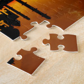 Puzzle Réflexion de nuit d'Eid Mubarak (Côté)