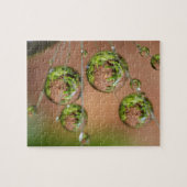 Puzzle Réflexion des gouttelettes d'eau (Horizontal)