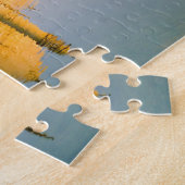 Puzzle Réflexion du célèbre temple Taj Mahal au monde (Côté)