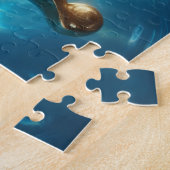 Puzzle Réflexion mystique de l'estampe d'art de l'épée de (Côté)