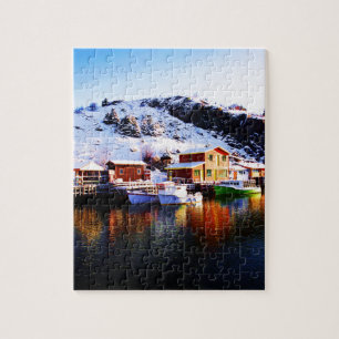 Puzzle Réflexion sur le lac Quidi Vidi