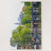 Puzzle réflexions d'Amsterdam, Hollande (Vertical)