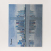 Puzzle réflexions de la ville de Panama (Vertical)
