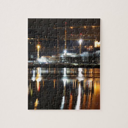 Puzzle Réflexions de l'eau à Oslo, Norvège (Vertical)