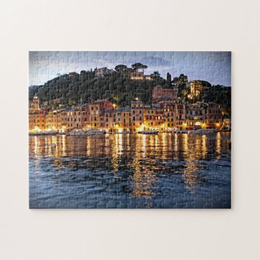 Puzzle Réflexions de soirée de Portofino - 11x14 - PC 252 (Horizontal)
