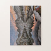 Puzzle Réflexions de sommets de Kearsarge de soirée (Vertical)