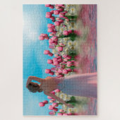 Puzzle Réflexions des tulipes et des orchidées (Vertical)