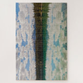 Puzzle Réflexions du lac Annette pittoresque, parc nation (Vertical)