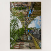 Puzzle Réflexions sur Amsterdam canal, Pays-Bas (Vertical)