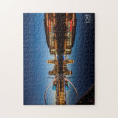 Puzzle Réflexions sur le centre-ville de Des Moines, Iowa (Vertical)