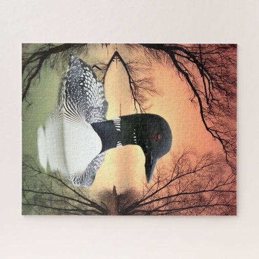 Puzzle Réflexions sur le Loon (Horizontal)