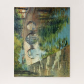 Puzzle Réflexions sur un canal (par William Merritt Chase (Vertical)