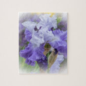 Puzzle Regal Beares Iris - Violet & Blanc (Vertical)