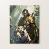 Puzzle Regal Warrior et Tiger (Vertical)