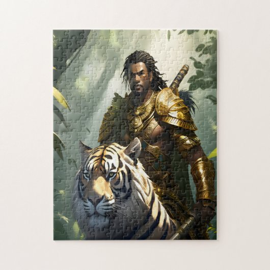 Puzzle Regal Warrior et Tiger (Vertical)
