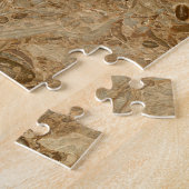 Puzzle Regard fossile de marbre Brown (Côté)