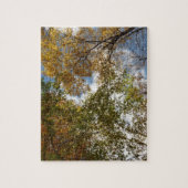 Puzzle Regard sur les feuilles d'automne II Automne Natur (Vertical)