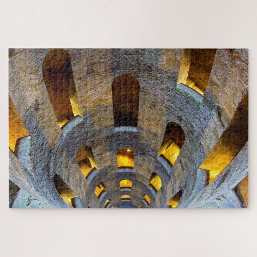 Puzzle Regardant en bas le puits St Patrick (Horizontal)