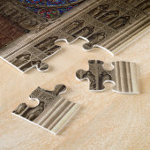 Puzzle Regardez le regard occidental de la nef, desig de (Côté)