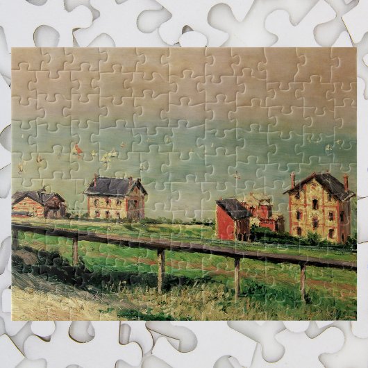 Puzzle Régate à Villerville par Gustave Caillebotte