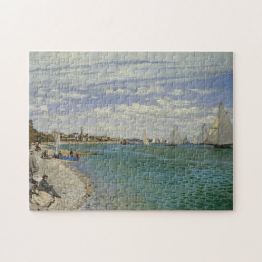Puzzle Régate de Claude Monet | chez Sainte-Adresse (Horizontal)