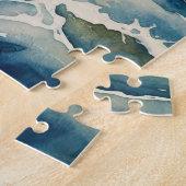 Puzzle Régate de voiliers à l'aquarelle (Côté)