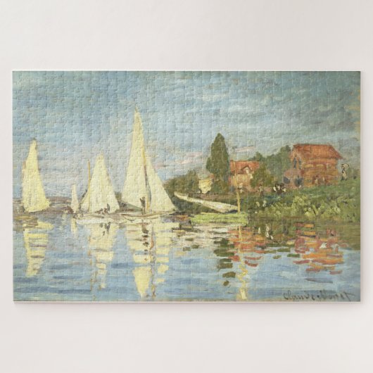Puzzle Regattas à Argenteuil, Monet (Horizontal)