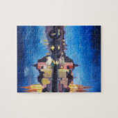 Puzzle Regensburg, Bavaria at Dawn (Horizontal)