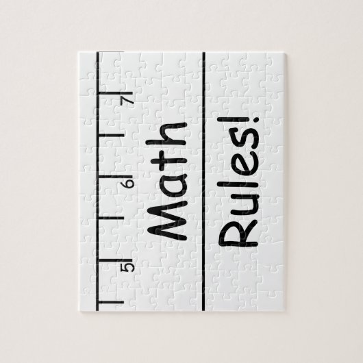 Puzzle Règles de maths ! (Vertical)