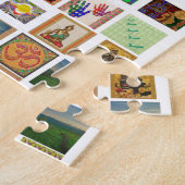 Puzzle reiki, ommantra, Bouddha, ganesh, chokurei, (Côté)