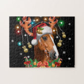 Puzzle Reindeer (Horizontal)