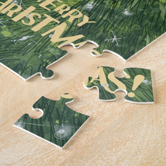 Puzzle Reinder de Noël (Côté)