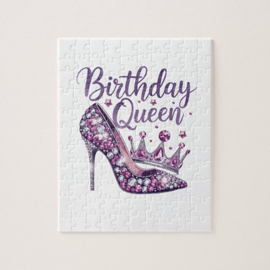Puzzle Reine d'anniversaire (Vertical)