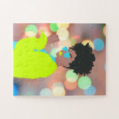 Puzzle Reine dansante. (Horizontal)