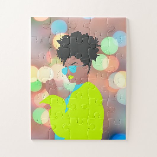 Puzzle Reine dansante. (Vertical)