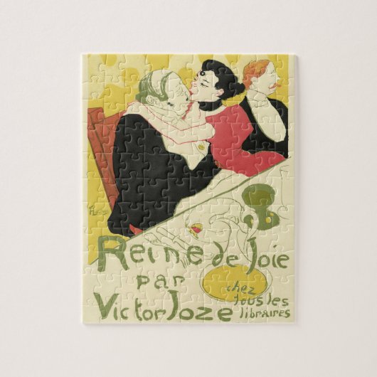Puzzle Reine de Joie (Reine du Plaisir) Toulouse Lautrec (Vertical)