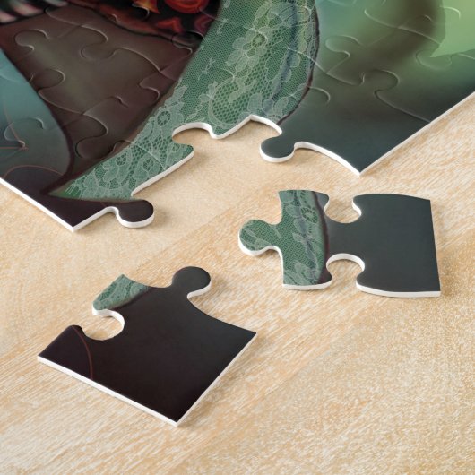 Puzzle Reine des coeurs (Côté)